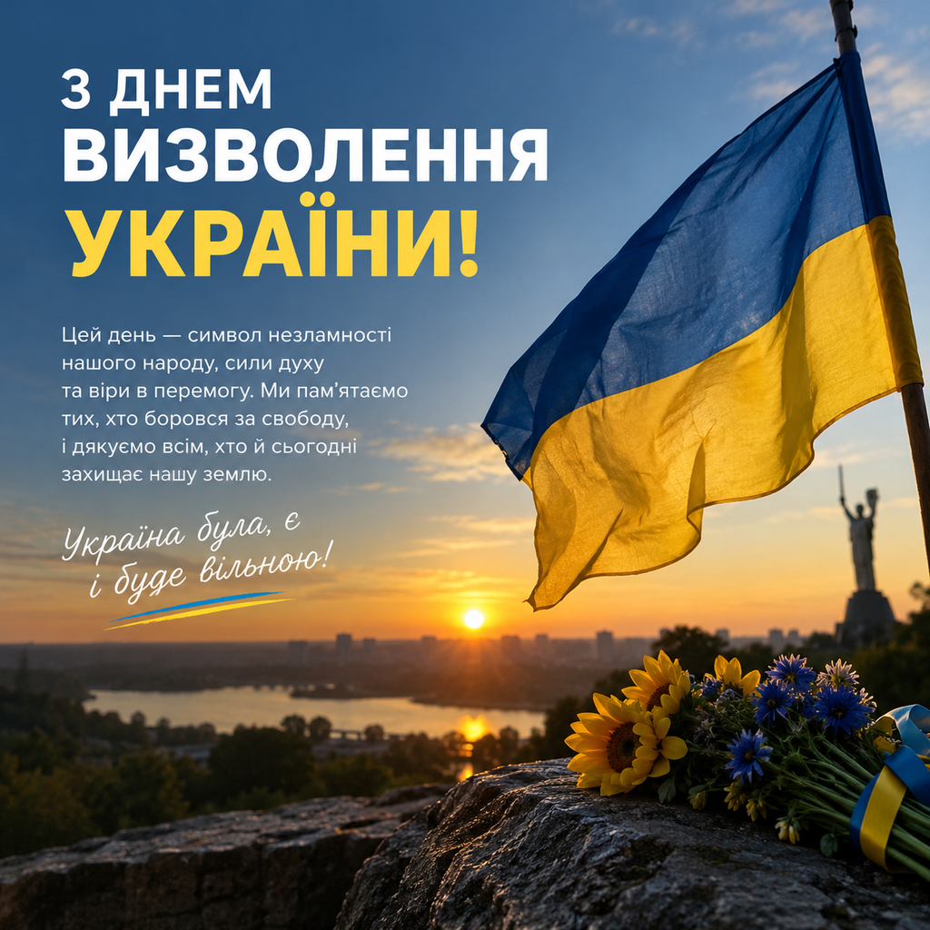 🇺🇦 28 жовтня — День визволення України від нацистських загарбників